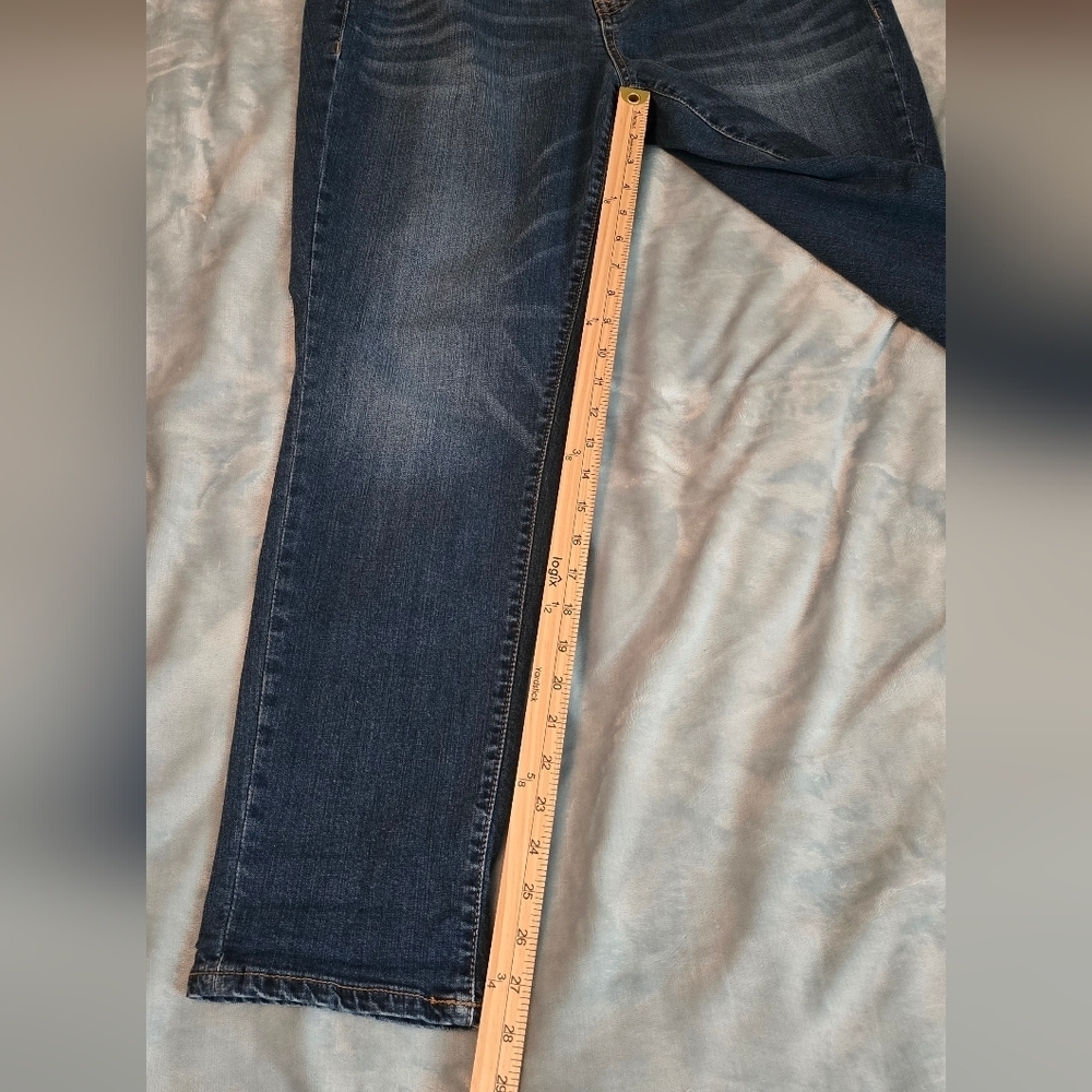 Torrid Women's Blue Jeans, Boyfriend Vintage, Size 14, Cotton & Spandex (1112) - Picture 6 of 6